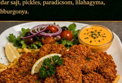 Nachos bundában sült csirkemellcsíkok